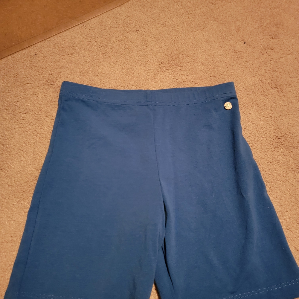 Matilda Jane Blue Bike Shorts Athletic Stretch